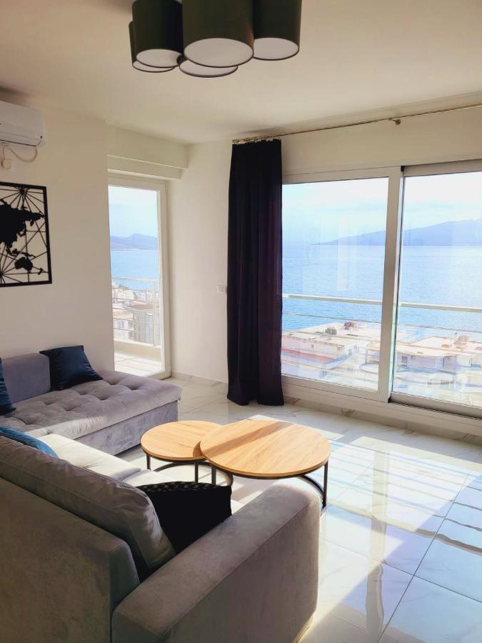 Stella Apartment Sarande Bagian luar foto