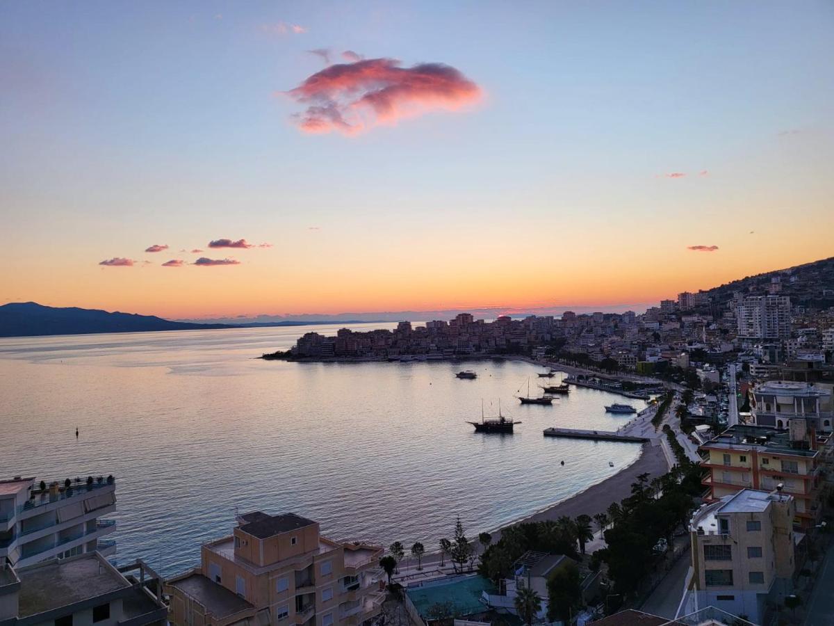 Stella Apartment Sarande Bagian luar foto