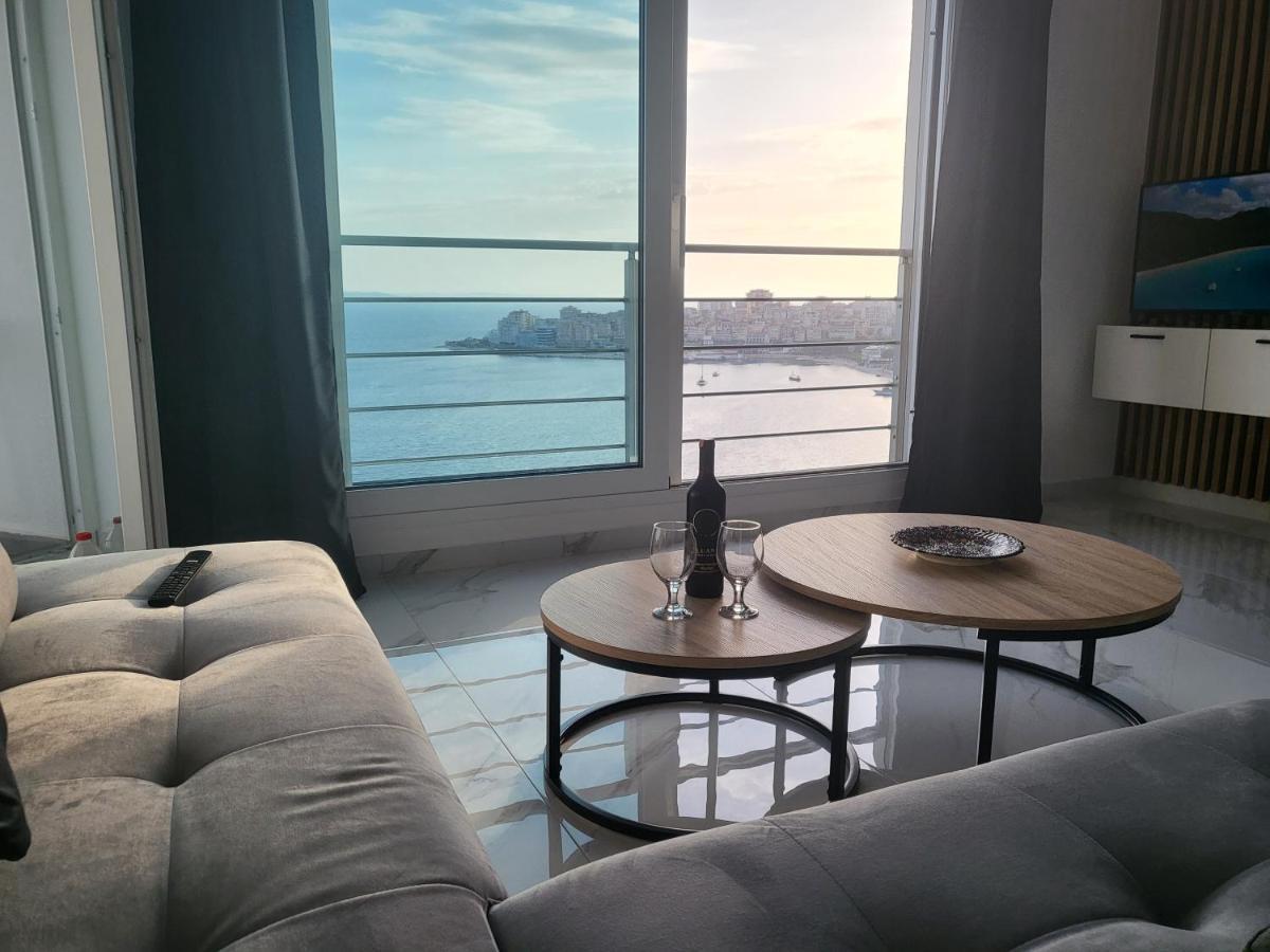 Stella Apartment Sarande Bagian luar foto