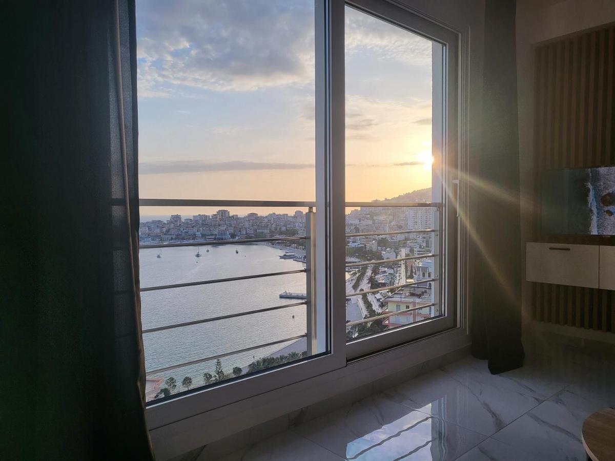 Stella Apartment Sarande Bagian luar foto