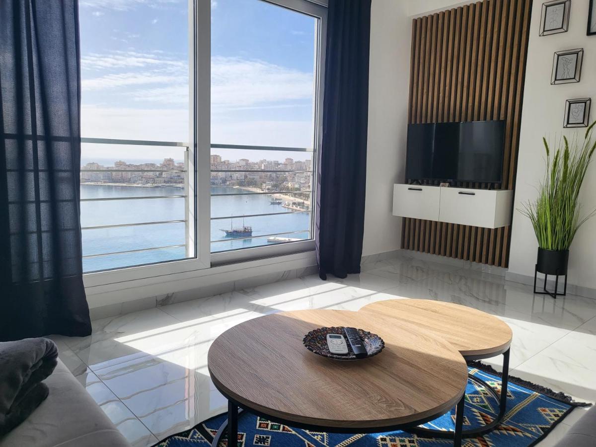 Stella Apartment Sarande Bagian luar foto