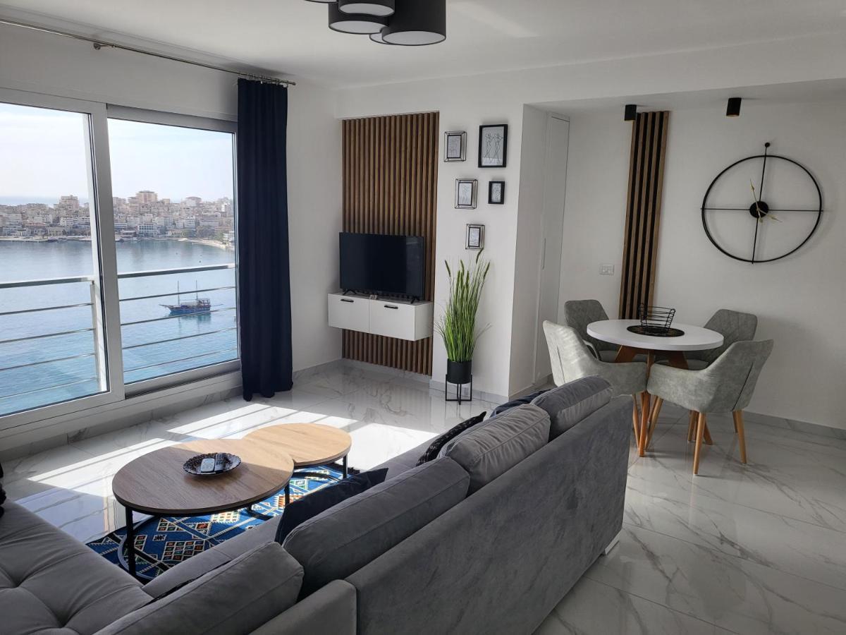 Stella Apartment Sarande Bagian luar foto